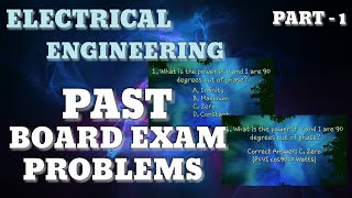 PAST EE BOARD PROBLEMS  WITH EXPLANATIONS [upl. by Anairuy]