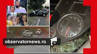 Accidentul cu 5 morţi din Călăraşi surprins de camere O familie întreagă şia găsit sfârşitul [upl. by Season911]