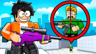 Killing NOOB Players In ROBLOX Rivals [upl. by Artnoed]