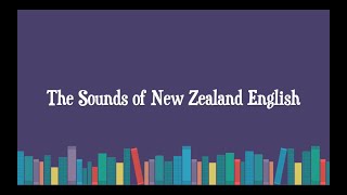 The Speech Sounds of New Zealand English [upl. by Hashim]