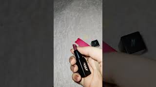 Nykaa So Matte Mini Lipstick  07 Wicked Wine makeup nykaa lipstickqueen lipstickconfidence [upl. by Stovall]