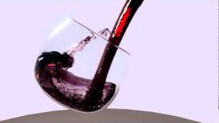 Realflow Wine Simualtion 1200000 particles [upl. by Gawen979]