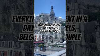 Everything we spent in 4 days in Brussels Belguim🇧🇪 brussels belguim budget travel [upl. by Anamor]