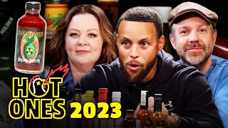 The Best Da Bomb Reactions of 2023  Hot Ones [upl. by Anisirhc]