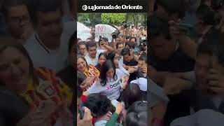 Estudiantes de la Universidad de Guadalajara abuchearon a Xóchitl Gálvez [upl. by Aivonas]