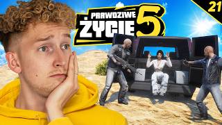 GTA V PRAWDZIWE ŻYCIE 21 PORWALI JĄ 🤬 S5 [upl. by Dranyar]