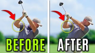 How To Fix An Over The Top Golf Swing Instantly Best Method [upl. by Aicirtel755]