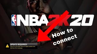 How to connect to the 2k servers Fix  NBA 2K20 [upl. by Kaja]