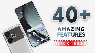 Realme GT 6T Tips amp Tricks  40 Special Features  TechRJ [upl. by Oalsecnew]