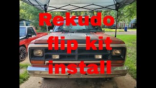 REKUDO lowering kit for my 1985 D150 part 1 [upl. by Myrtie]