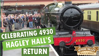 Celebrating Hagley Hall’s return to steam on the Severn Valley Railway [upl. by Atirrehs]