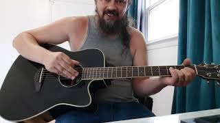 How to play SPRINGSTEEN by Eric Church on acoustic guitar [upl. by Maribelle]