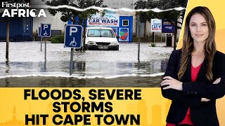 South Africa Severe Storms Hit Cape Town Several Areas Flooded  Firstpost Africa [upl. by Selinda]