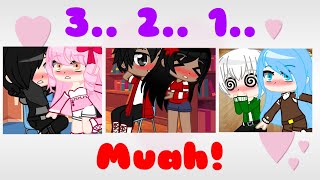 MEME quot3 2 1 MUAHquot  GACHA CLUB  ft Aarmau ZaneChan Travlyn  Aphmau  Gacha Trend [upl. by Sandberg]