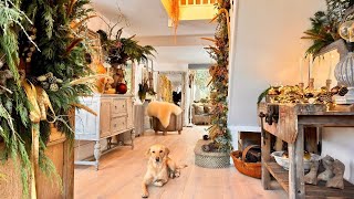 Natural Christmas Decor🌲ENTRYWAY amp SITTING ROOM Christmas Decorating Ideas🌲 [upl. by Zarla814]