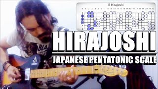 HIRAJOSHI SCALE GUITAR IMPROVISATION [upl. by Dedie]