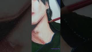 Jimin Mochi🐥 art laarts bts trending youtubeshorts kpop painting artwork shorts fyp fy [upl. by Kerwin]