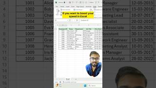 Boost Speed in Excel‼️Learn Amazing 5 Excel Shortcuts excel exceltricks exceltutorial shorts [upl. by Eberta]