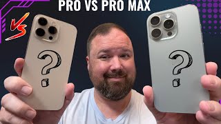 iPhone 16 Pro vs Pro Max The Hardest Decision Ever [upl. by Dettmer]