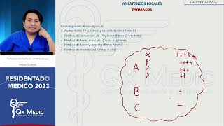 Anestesiología  4 Anestésicos locales [upl. by Oberon299]