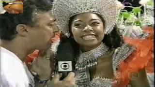 Tânia Bisteka Rainha da Bateria na Mangueira 1999 [upl. by Annej]