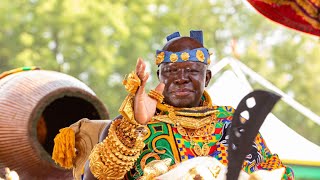 FULL VIDEO ASANTEHENE CELEBRETES 1st AKWASIDAE IN 2024 [upl. by Gove]