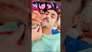 Fome beard in use beard hair style new desing stylish cut viralvideo [upl. by Cyprus]