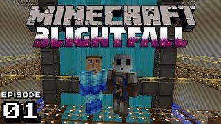 Minecraft Blightfall Ep1 Were Back Again [upl. by Seafowl707]