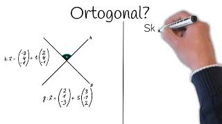 Orthogonale Vektoren  Skalarprodukt [upl. by Ttam711]