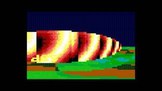 Da Aztex by PWP 64k PCDOS demo  English [upl. by Ainezey]