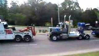 Heavy Haulage Australia  Toowoomba Range [upl. by Nagirrek]