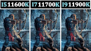 Intel I5 11600K vs I7 11700K vs I9 11900K  4K Ultrawide 1440P 1080P [upl. by Nipsirc]