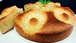 TARTA de PIÑA con leche condensada [upl. by Sane]