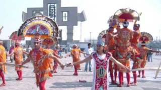 Danza Apache de Tecomán Colima basilica de guadalupe [upl. by Lotsirb]