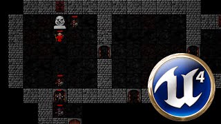 UE4  ATBTT  2D Dungeon Crawler [upl. by Ofori]