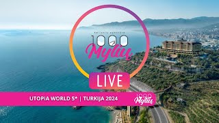 UTOPIA WORLD HOTEL 5  Turkija 2024 [upl. by Lanna]