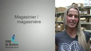 Métier magasinier  magasinière [upl. by Aysahc]