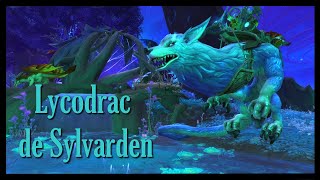 Lycodrac de Sylvarden  Elite monture wow Ardenweald Wilderling [upl. by Laney]