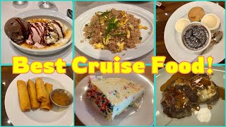 Unveiling the Best Cruise Line Foods Ever [upl. by Retsehc]