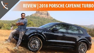 Porsche Cayenne Turbo Review  A Refined Rocketship  Flywheel Malayalam [upl. by Zaob]