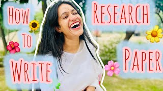 How to write a Research Paper 📝 🔥Part 1 Abstract  Scopus Index  Research paper in a day😳 [upl. by Akalam341]