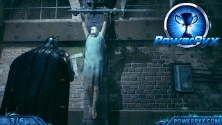 Batman Arkham Knight  The Perfect Crime Side Mission Walkthrough Mutilated Bodies Locations [upl. by Estren]