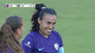 STUNNING MARTA GOAL IN NWSL SEMIFINAL GAME [upl. by Etnoj]