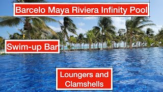 🏊🏻 5 Tips when staying at the Barcelo Maya Resort Largest Infinity Pool in Mayan Riviera 🏖️ [upl. by Eanahs]