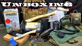 Unboxing Camping amp Survival Gear  Battlbox  Survival Boxes amp Monthly Knife Club [upl. by Adachi890]