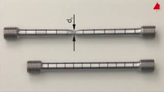 Essai de traction tensile test [upl. by Carlton]