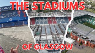 German fan visits almost all football stadiums in Glasgow [upl. by Jamal]