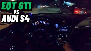 EQT GTI vs AUDI S4 [upl. by Darn]