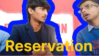 Discussion On Reservation Reality of Reservation sahildarbaar [upl. by Yhtorod]