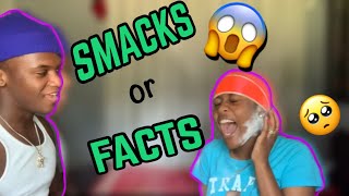 SMACKS OR FACTS CHALLENGE  BAD IDEA [upl. by Auhsej]